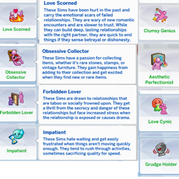[Chinese Translation] 特征包第四弹 | maplebell's Traits Pack - Part 4