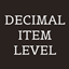 Decimal Item Level Indicator logo