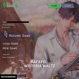 LADS: Rafayel (祁煜)  Wisteria Waltz Main Menu Override