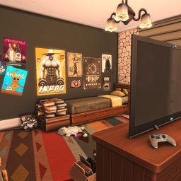 Teen Boys Bedroom Hangout