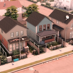 Three Houses on One Lot