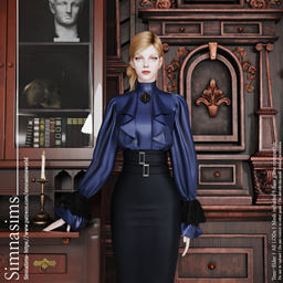 Gothic dress logo