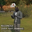 Reconcile over Text Remake logo