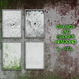 Grungy & Broken Windows logo