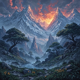 Mystical Ice & Fire logo