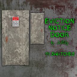 Eviction Notice Door logo