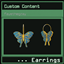 butterfly hoop earrings by fayethegray logo