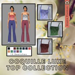 Coquille Luxe Top -Studio Plumbob logo