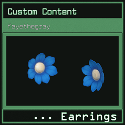 pearl flower earrings by fayethegray logo