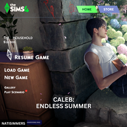 LADS: Caleb ( 夏以昼 )  Endless Summer Main Menu Override