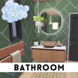 Clean & Airy Bathroom