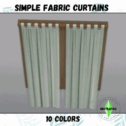Simple Fabric Curtains