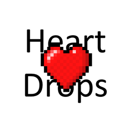 HeartDrops logo