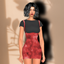 EVERA BLACK TSHIRT & DRESS new mesh logo
