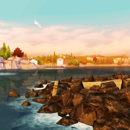 Autumn By The Bay - Loading Screen logo