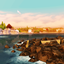 Autumn By The Bay - Loading Screen logo