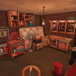 Cluttered Garage / Workshop