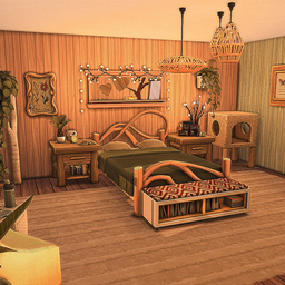Nature Theme Bedroom