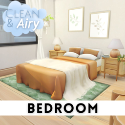 Clean & Airy Bedroom