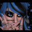 Emo Scene Alternative Star Eye Makeup Smokey  logo
