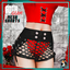 Goth Glam -Mesh Shorts logo