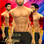 Double Red Tribal Arm Sleeve Tattoo Male  (Base Game) logo
