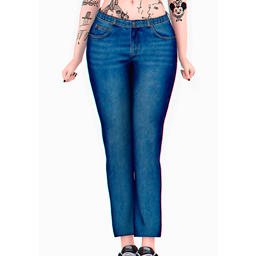 🧸 1999's y2k Low Waist Denim Pants 🧸