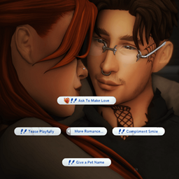 More Romance Mod  by   JellyPaws      /  Spanish translation by GatamolLunastra