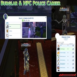 Burglar and NPC Police Career By Gauntlet101010 | Chinese Translation project image