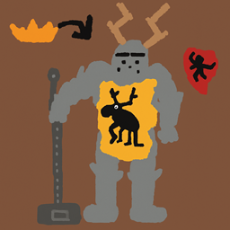 The hammer of steel logo