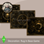 HQ Celestial Rectangular Dance Rug #1 Samtuse963
