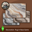 HQ Marble Rectangle Dance Rug #3 Samtuse963 logo