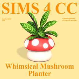 Whimsical Mushroom Planter logo