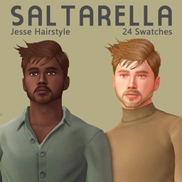 Saltarella - Jesse Hair logo