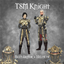 TSM Knight Belt Armor for ladies - with matching helmet logo