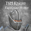 TSM Knight Faceguard Helmet logo