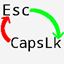 Escape Caps lock swapper logo