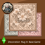 HQ Classic Flower Square Dance Rug #1 Samtuse963 logo
