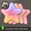Pastel Fluffy Star Dance Rug #1 Samtuse963 logo