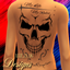 My Life My Rules Male Tattoo Full Back Base Game logo
