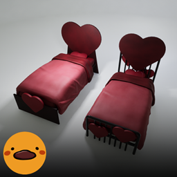 MH Heart Single Bed Set project avatar