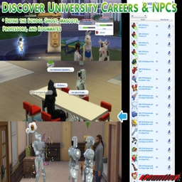 Discover University Careers + NPCs By Gauntlet101010 | Chinese Translation