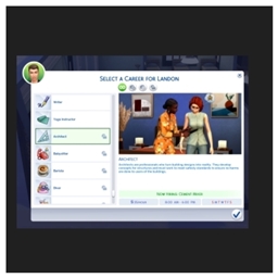 💼 Part-Time Architect — by kiarasims4mods (The Sims 2 Remake) (Spanish translation ES) 🏗️📐