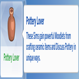 kiarasims Pottery Lover Trait / translation spanish by Monisims