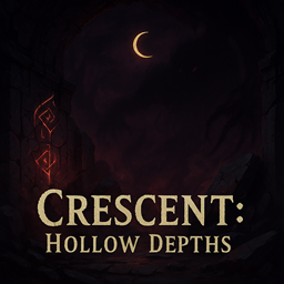 Crescent: Hollow Depths logo