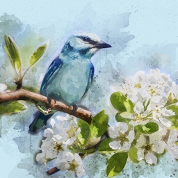 Bird Painting Decor logo