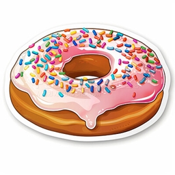 A Simple Donut logo