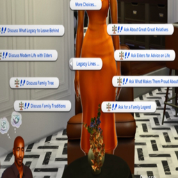 JayESims Legacy Lines Ancestry & Roots / translation spanish by Monisims
