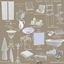 WROUGHT IRON SHABBY CHIC BATHROOM logo