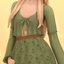 Fae tie-front top logo